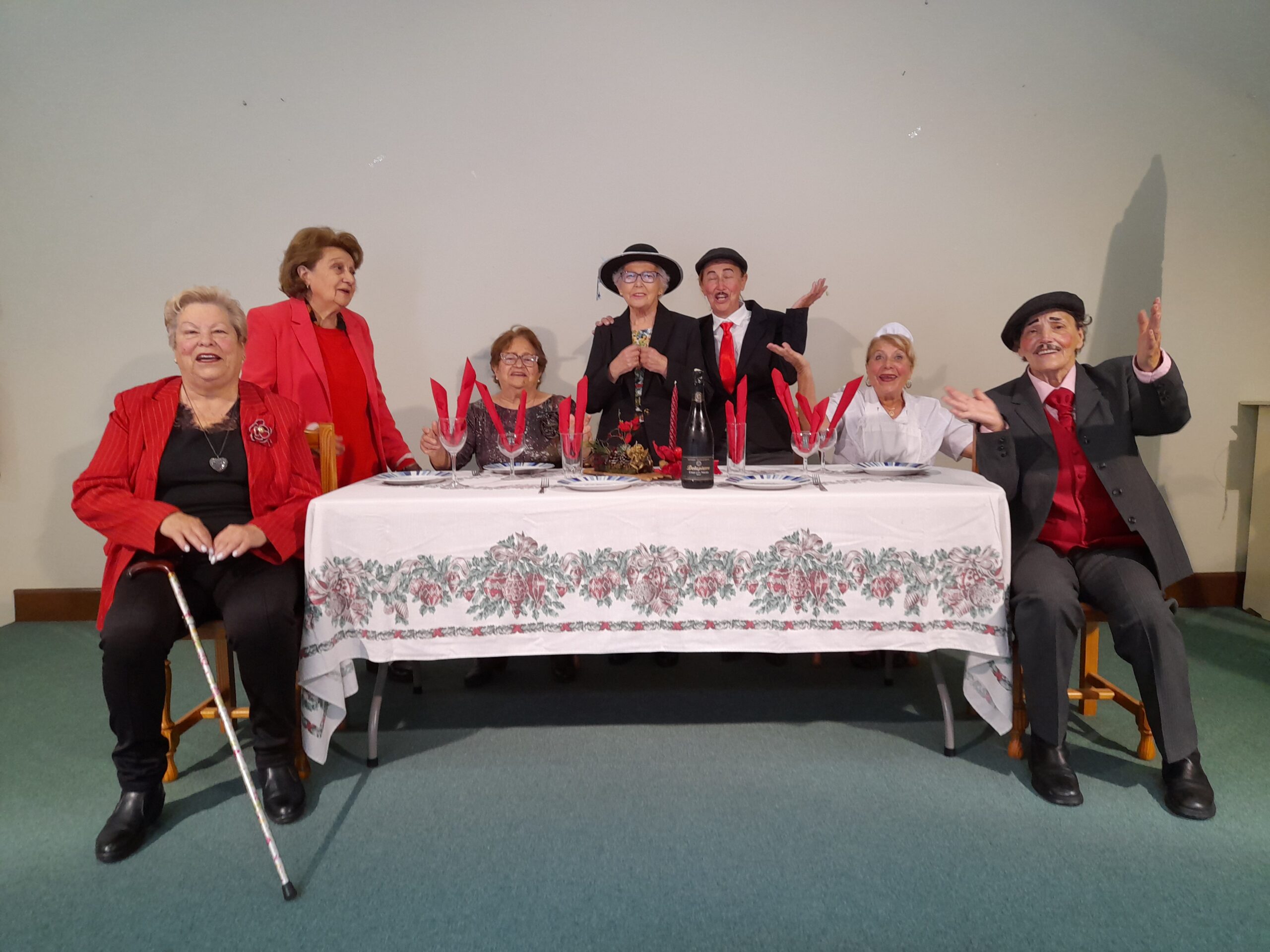 Cartel del evento «Cena de Navidad»